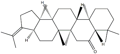 A'-Neo-5α-gammacer-21-en-6-one 结构式