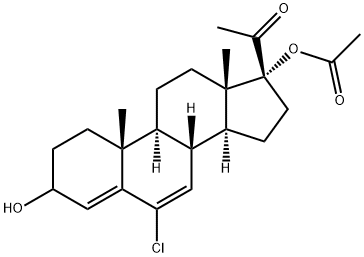 3-羟基醋酸氯地孕酮 结构式