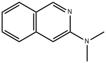 3-Isoquinolinamine,N,N-dimethyl-(9CI) 结构式