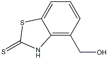 2(3H)-Benzothiazolethione,4-(hydroxymethyl)-(9CI) 结构式