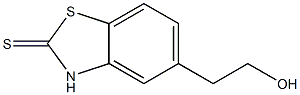 2(3H)-Benzothiazolethione,5-(2-hydroxyethyl)-(9CI) 结构式