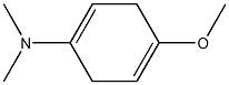 1,4-Cyclohexadien-1-amine,4-methoxy-N,N-dimethyl-(9CI) 结构式