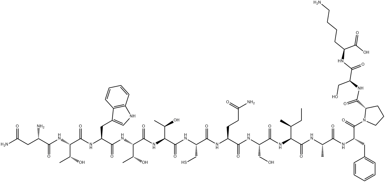 proteolipid protein 178-191 结构式