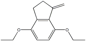 1H-Indene,4,7-diethoxy-2,3-dihydro-1-methylene-(9CI) 结构式