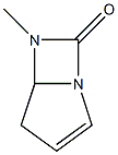 1,6-Diazabicyclo[3.2.0]hept-2-en-7-one,6-methyl-(9CI) 结构式