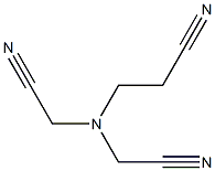 Propanenitrile,3-[bis(cyanomethyl)amino]-(9CI) 结构式