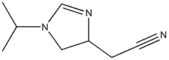 1H-Imidazole-4-acetonitrile,4,5-dihydro-1-(1-methylethyl)-(9CI) 结构式