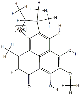 deoxyherquienone 结构式