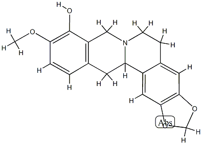 四氢小檗红碱 结构式