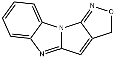 3H-Isoxazolo[4,3:4,5]pyrrolo[1,2-a]benzimidazole(9CI) 结构式