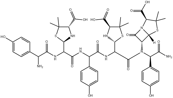 AMoxicillin TriMer 结构式