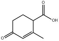 2-甲基-4-氧代环己-2-烯-1-羧酸 结构式