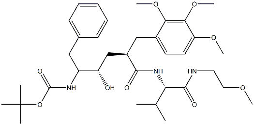 Lasinavir 结构式