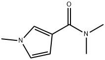 1H-Pyrrole-3-carboxamide,N,N,1-trimethyl-(9CI) 结构式