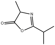 5(4H)-Oxazolone,4-methyl-2-(1-methylethyl)-(9CI) 结构式