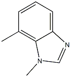 1H-Benzimidazole,1,7-dimethyl-(9CI) 结构式