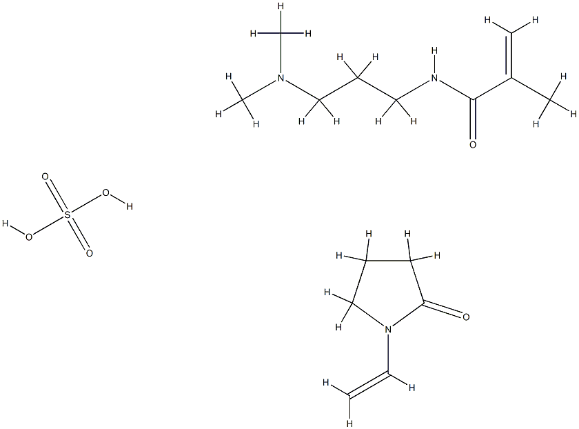 VP/DMAPA 丙烯酸(酯)类共聚物 结构式