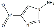 1H-1,2,3-Triazol-1-amine,4-nitro-(9CI) 结构式