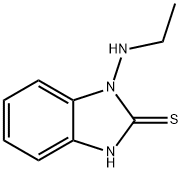 2H-Benzimidazole-2-thione,1-(ethylamino)-1,3-dihydro-(9CI) 结构式