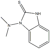2H-Benzimidazole-2-thione,1-(dimethylamino)-1,3-dihydro-(9CI) 结构式