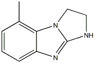 1H-Imidazo[1,2-a]benzimidazole,2,3-dihydro-8-methyl-(9CI) 结构式