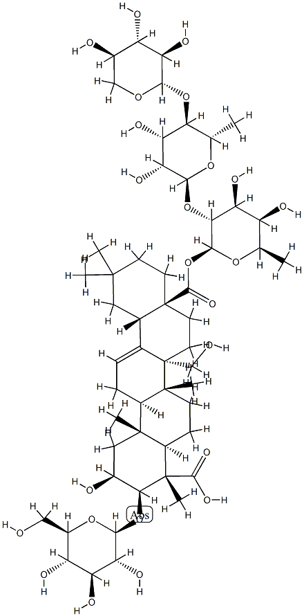 polygalasaponin XXVIII 结构式