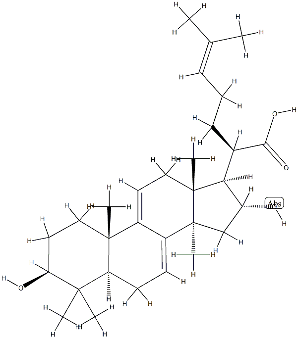 16Α-羟基松苓新酸 结构式