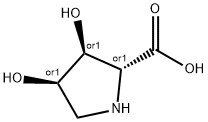 D-Proline, 3,4-dihydroxy-, (3S,4R)-rel- (9CI) 结构式