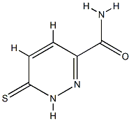 3-Pyridazinecarboxamide,1,6-dihydro-6-thioxo-(9CI) 结构式