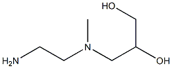 1,2-Propanediol,3-[(2-aminoethyl)methylamino]-(9CI) 结构式