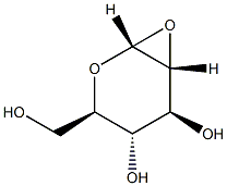 1,2-Anhydro-α-D-glucopyranose 结构式