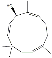 8-hydroxy-alpha-humulene 结构式