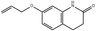 2(1H)-Quinolinone, 3,4-dihydro-7-(2-propen-1-yloxy)- 结构式