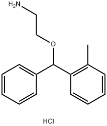 N,N-DideMethylorphenadrine Hydrochloride 结构式