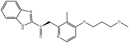 (R)-Rabeprazole 结构式