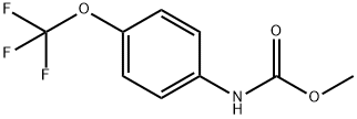 [4-(三氟甲氧基)苯基]氨基甲酸甲酯 结构式