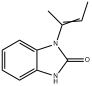 2H-Benzimidazol-2-one,1,3-dihydro-1-(1-methyl-1-propenyl)-(9CI) 结构式