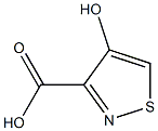 4-羟基异噻唑-3-羧酸 结构式