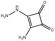 3-Cyclobutene-1,2-dione,3-amino-4-hydrazino-(9CI) 结构式