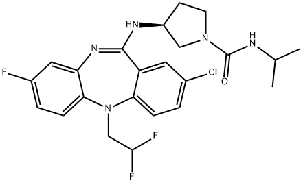 NVS-PAK1-1 结构式