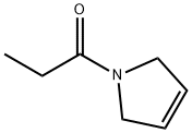 1H-Pyrrole,2,5-dihydro-1-(1-oxopropyl)-(9CI) 结构式