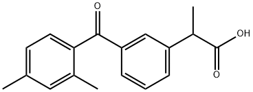 酮洛芬EP杂质J 结构式