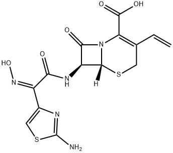 头孢地尼 7-异构体 结构式