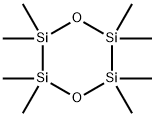 八甲基-1,4-二氧杂-2,3,5,6-四硅杂环己烷 结构式