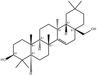 蒲公英赛-14-烯-3BETA,28-二醇 结构式