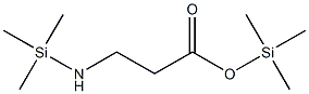 N-Trimethylsilyl-β-alanine trimethylsilyl ester 结构式