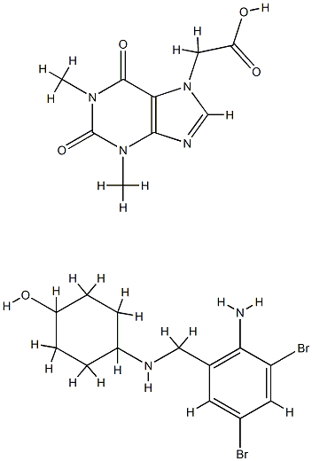 溴醋茶碱 结构式