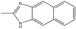1H-Naphth[2,3-d]imidazole,2-methyl-(7CI,9CI) 结构式