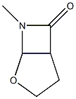 2-Oxa-7-azabicyclo[3.2.0]heptan-6-one,7-methyl-(9CI) 结构式