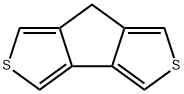 7H-Cyclopenta[1,2-c:3,4-c']dithiophene 结构式